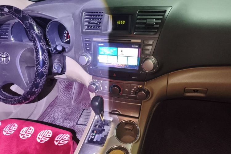 Used Toyota Highlander 2012 2.7L 2WD 5-Seater Elite Edition Audio And AC Panel