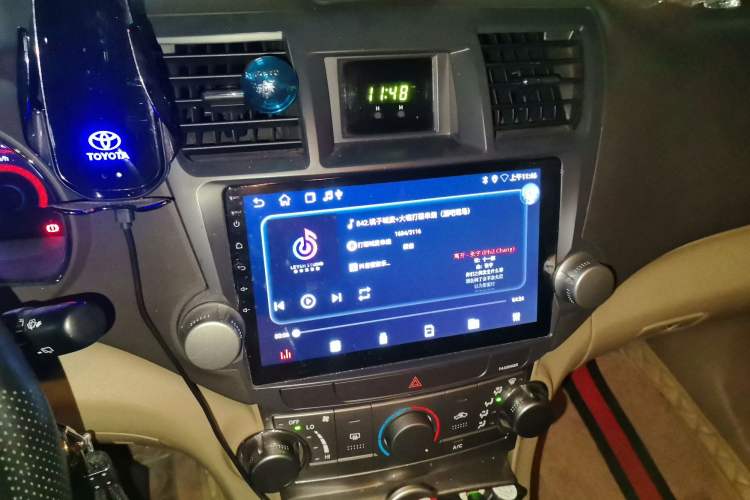 Used Toyota Highlander 2012 2.7L 2WD 5-Seater Elite Edition Audio And AC Panel