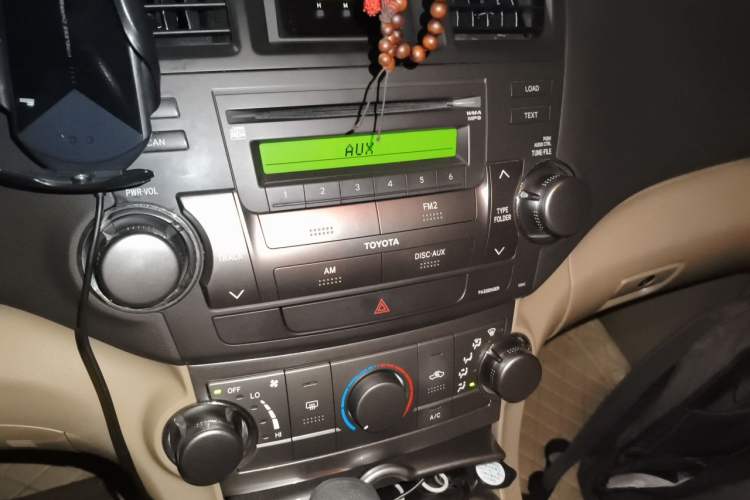 Used Toyota Highlander 2012 2.7L 2WD 5-Seater Elite Edition Audio And AC Panel