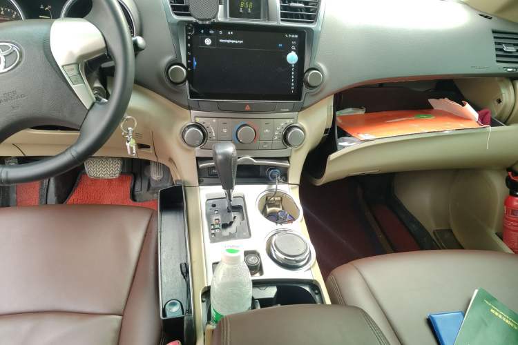 Used Toyota Highlander 2012 2.7L 2WD 5-Seater Elite Edition Audio And AC Panel