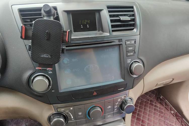 Used Toyota Highlander 2012 2.7L 2WD 5-Seater Elite Edition Audio And AC Panel
