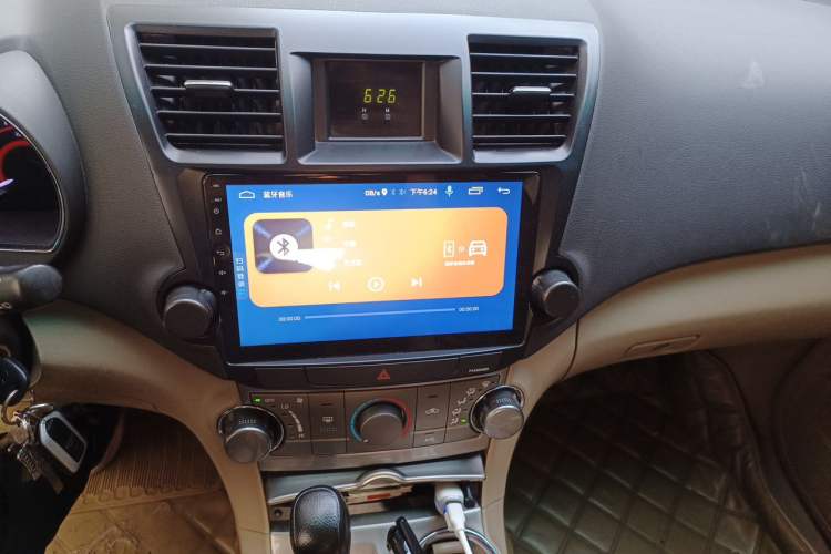 Used Toyota Highlander 2012 2.7L 2WD 5-Seater Elite Edition Audio And AC Panel