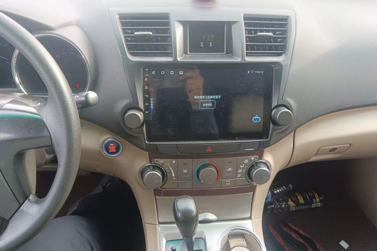Used Toyota Highlander 2012 2.7L 2WD 5-Seater Elite Edition Audio And AC Panel