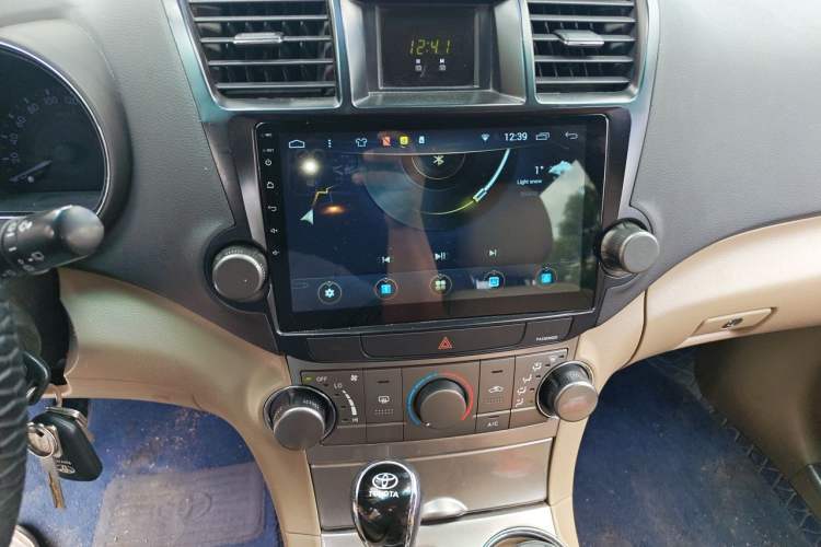 Used Toyota Highlander 2012 2.7L 2WD 5-Seater Elite Edition Audio And AC Panel