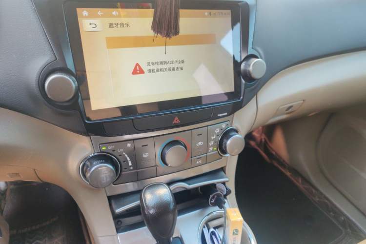 Used Toyota Highlander 2012 2.7L 2WD 5-Seater Elite Edition Audio And AC Panel