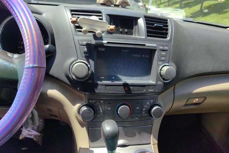 Used Toyota Highlander 2012 2.7L 2WD 5-Seater Elite Edition Audio And AC Panel