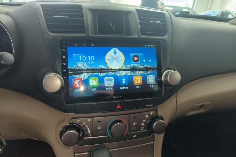 Used Toyota Highlander 2012 2.7L 2WD 5-Seater Elite Edition Audio And AC Panel