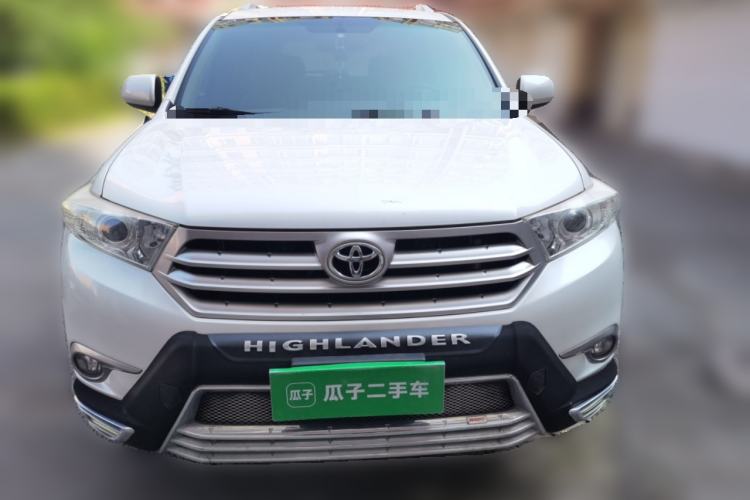 Used Toyota Highlander 2012 2.7L 2WD 5-Seater Elite Edition Front