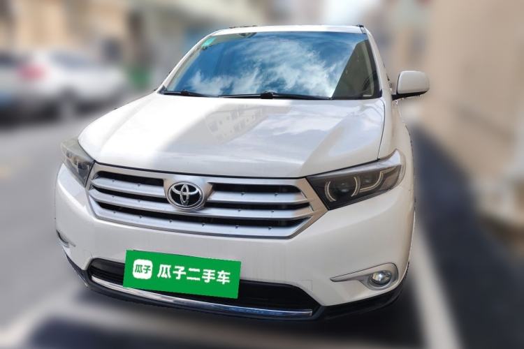 Used Toyota Highlander 2012 2.7L Two-Wheel Drive 7-Seater Luxury Edition Front