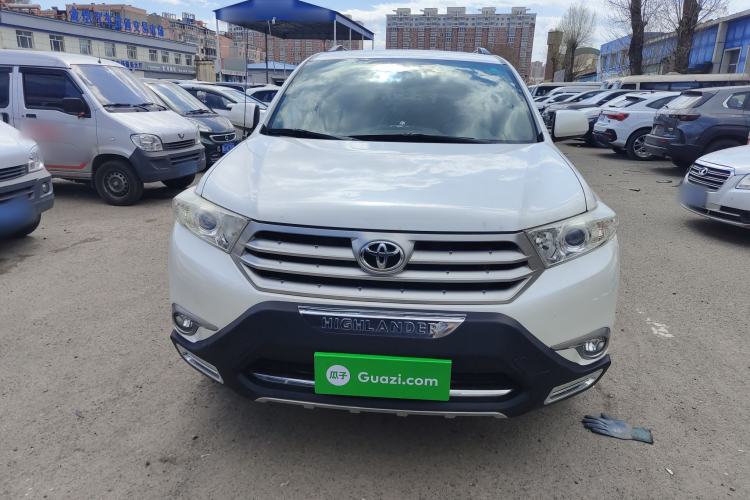 Used Toyota Highlander 2012 2.7L Two-Wheel Drive 7-Seater Elite Edition Front
