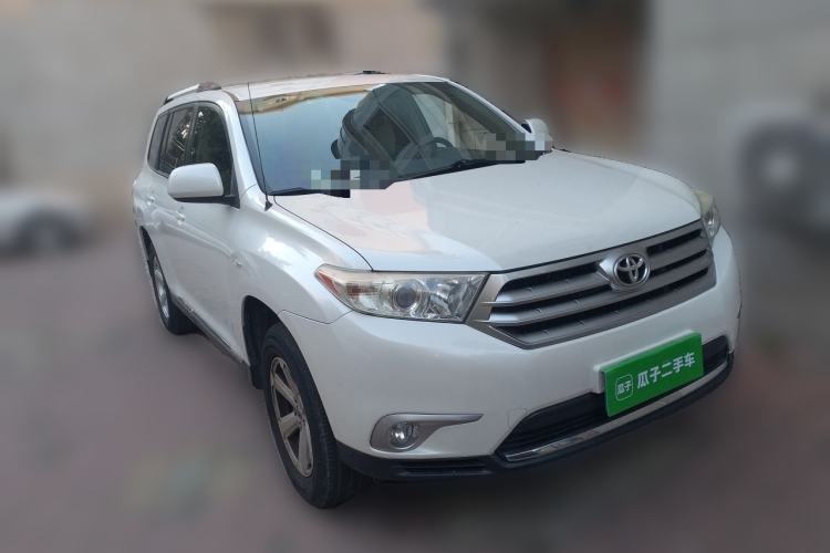 Used Toyota Highlander 2012 2.7L 2WD 5-Seater Elite Edition Front Right 45 Deg
