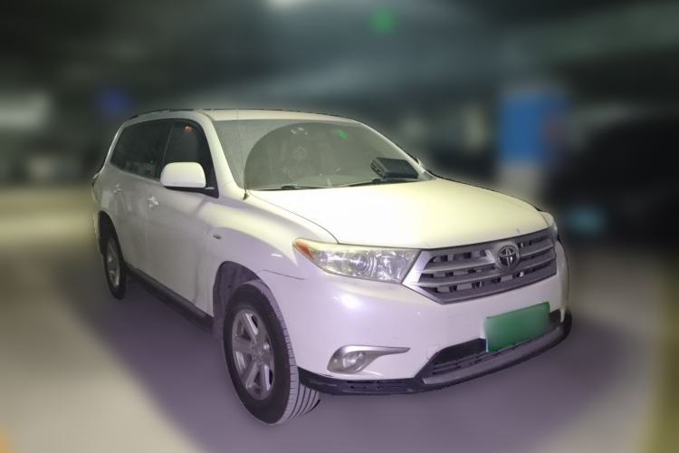 Used Toyota Highlander 2012 2.7L 2WD 5-Seater Elite Edition Front Right 45 Deg
