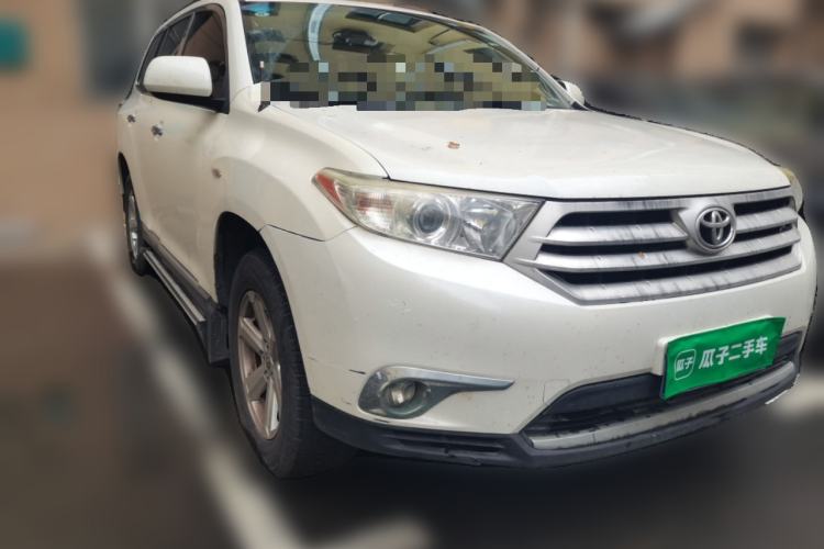 Used Toyota Highlander 2012 2.7L 2WD 5-Seater Elite Edition Front Right 45 Deg