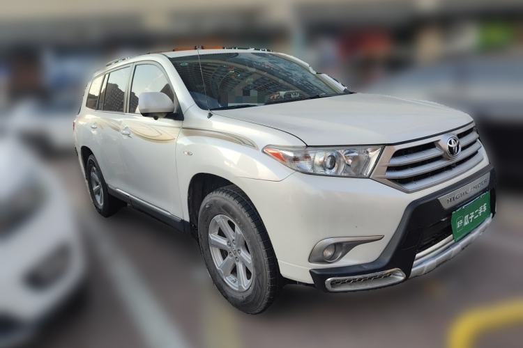 Used Toyota Highlander 2012 2.7L 2WD 5-Seater Elite Edition Front Right 45 Deg