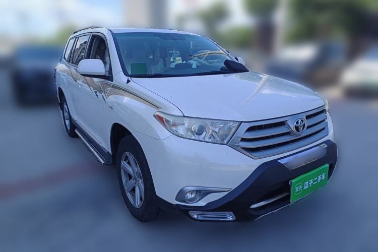 Used Toyota Highlander 2012 2.7L 2WD 5-Seater Elite Edition Front Right 45 Deg