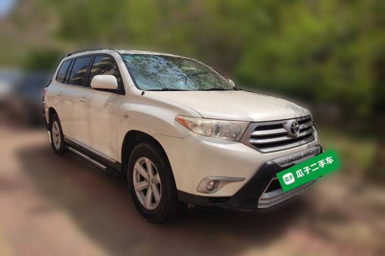 Used Toyota Highlander 2012 2.7L 2WD 5-Seater Elite Edition Front Right 45 Deg