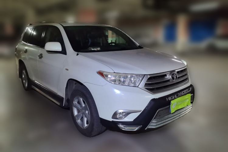 Used Toyota Highlander 2012 2.7L 2WD 5-Seater Elite Edition Front Right 45 Deg