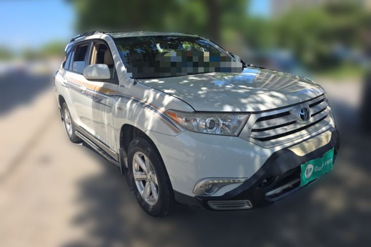 Used Toyota Highlander 2012 2.7L 2WD 5-Seater Elite Edition Front Right 45 Deg