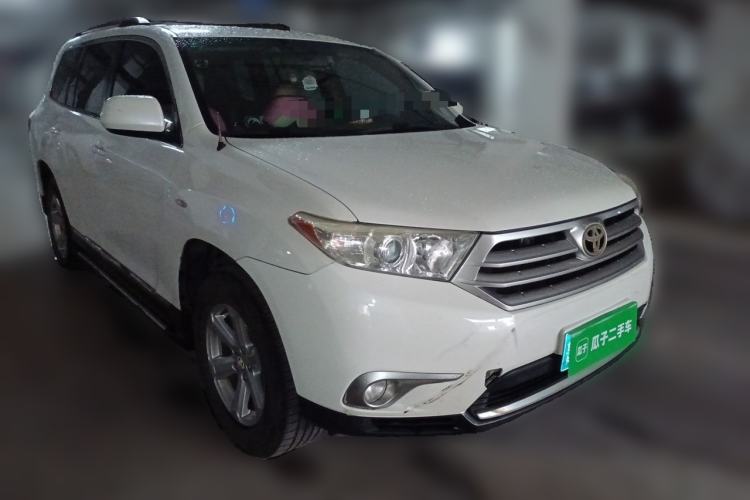 Used Toyota Highlander 2012 2.7L 2WD 5-Seater Elite Edition Front Right 45 Deg