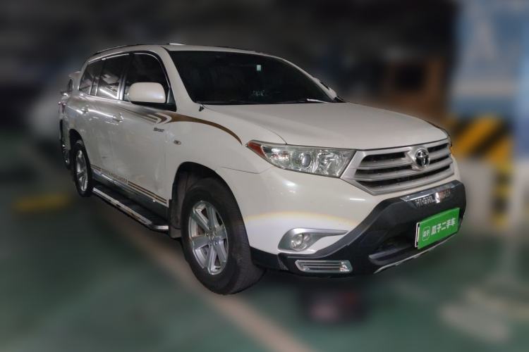 Used Toyota Highlander 2012 2.7L 2WD 5-Seater Elite Edition Front Right 45 Deg