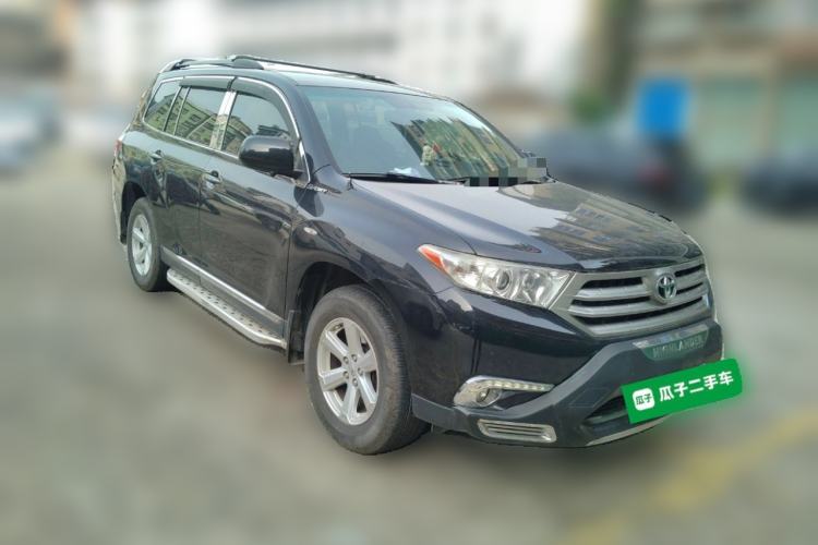 Used Toyota Highlander 2012 2.7L 2WD 5-Seater Elite Edition Front Right 45 Deg