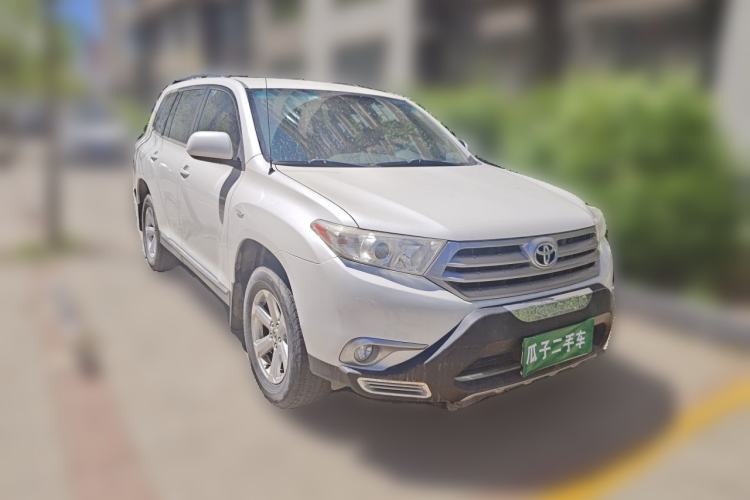 Used Toyota Highlander 2012 2.7L 2WD 5-Seater Elite Edition Front Right 45 Deg