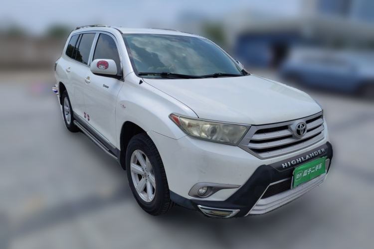Used Toyota Highlander 2012 2.7L 2WD 5-Seater Elite Edition Front Right 45 Deg