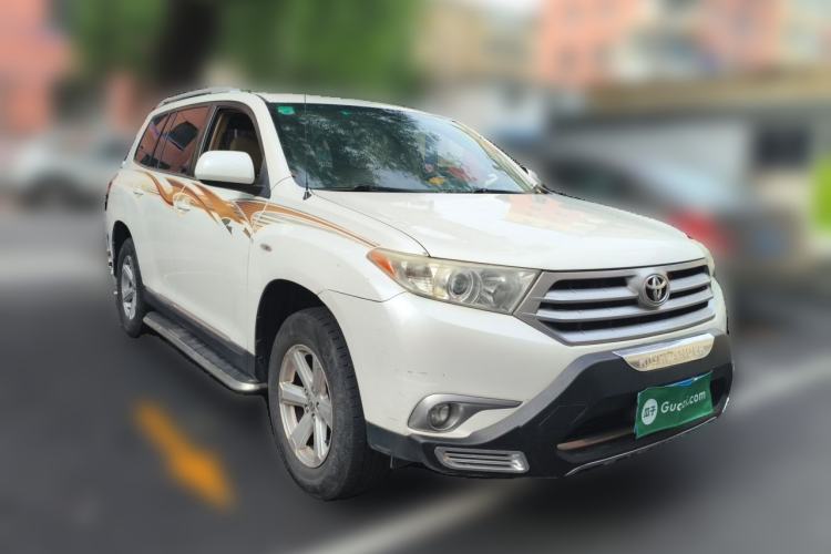 Used Toyota Highlander 2012 2.7L 2WD 5-Seater Elite Edition Front Right 45 Deg