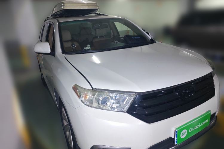 Used Toyota Highlander 2012 3.5L 4x4 7-Seater Luxury Edition Front Right 45 Deg