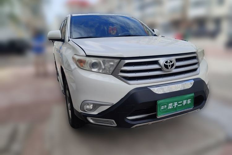 Used Toyota Highlander 2012 2.7L 2WD 5-Seater Elite Edition Front Right 45 Deg