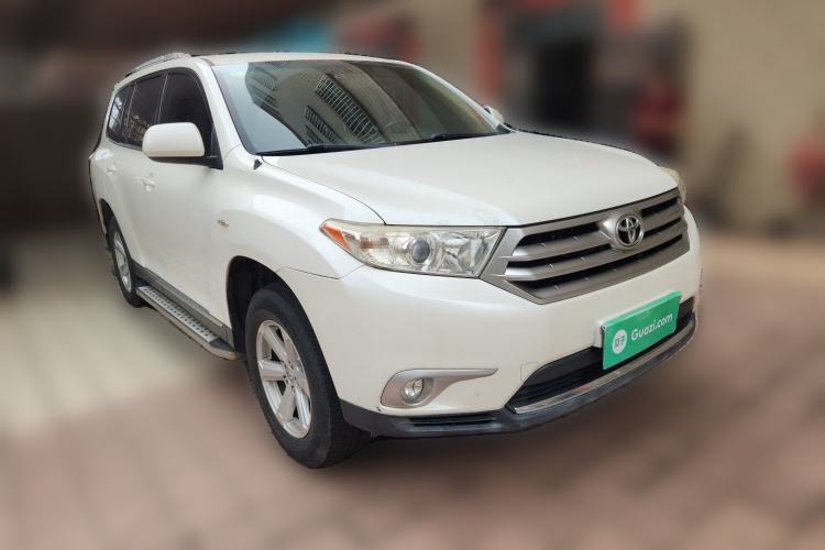 Used Toyota Highlander 2012 2.7L 2WD 5-Seater Elite Edition Front Right 45 Deg