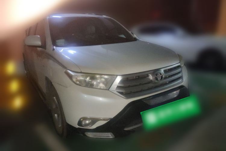 Used Toyota Highlander 2012 2.7L 2WD 5-Seater Elite Edition Front Right 45 Deg