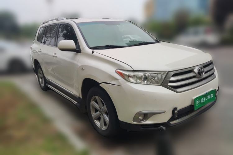 Used Toyota Highlander 2012 2.7L 2WD 5-Seater Elite Edition Front Right 45 Deg