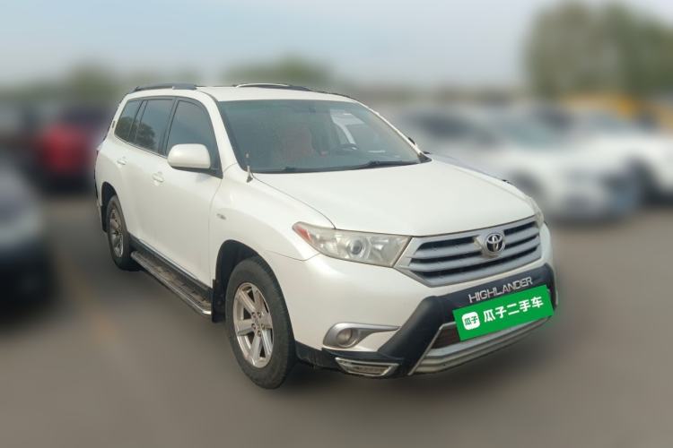 Used Toyota Highlander 2012 2.7L 2WD 5-Seater Elite Edition Front Right 45 Deg