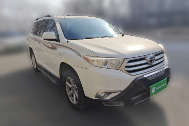 Used Toyota Highlander 2012 2.7L 2WD 5-Seater Elite Edition Front Right 45 Deg