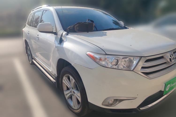 Used Toyota Highlander 2012 2.7L 2WD 5-Seater Elite Edition Front Right 45 Deg