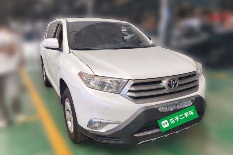 Used Toyota Highlander 2012 2.7L 2WD 5-Seater Elite Edition Front Right 45 Deg