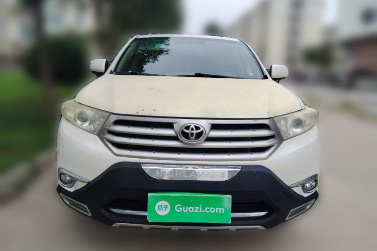 Used Toyota Highlander 2012 2.7L Two-Wheel Drive 7-Seater Luxury Edition Front