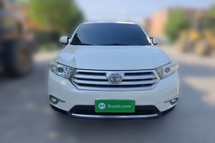 Used Toyota Highlander 2012 2.7L Two-Wheel Drive 7-Seater Luxury Edition Front