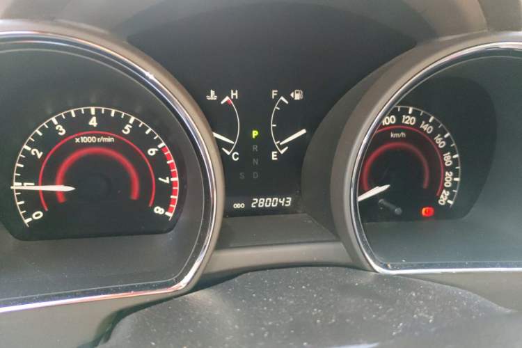 Used Toyota Highlander 2012 2.7L Two-Wheel Drive 7-Seater Luxury Navigation Edition Instrument Cluster