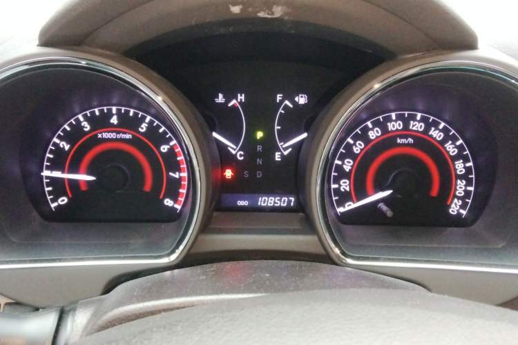Used Toyota Highlander 2012 2.7L Two-Wheel Drive 7-Seater Elite Edition Instrument Cluster