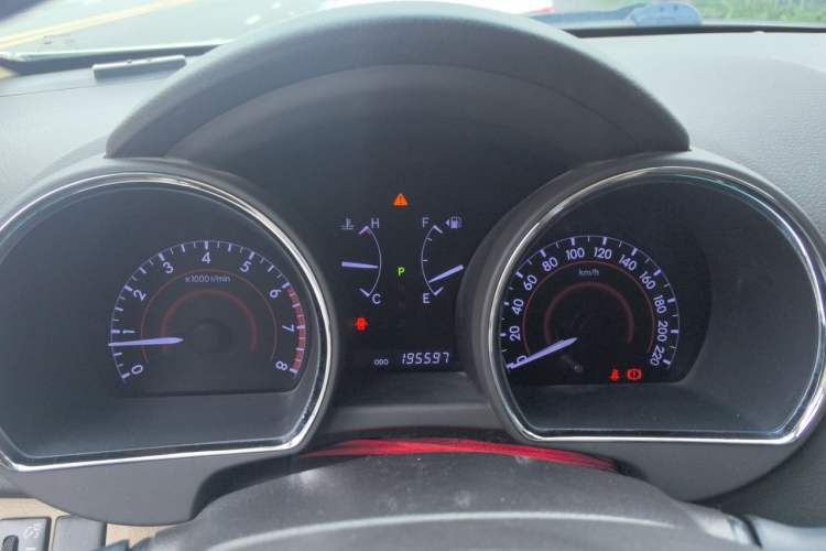 Used Toyota Highlander 2012 2.7L Two-Wheel Drive 7-Seater Luxury Edition Instrument Cluster