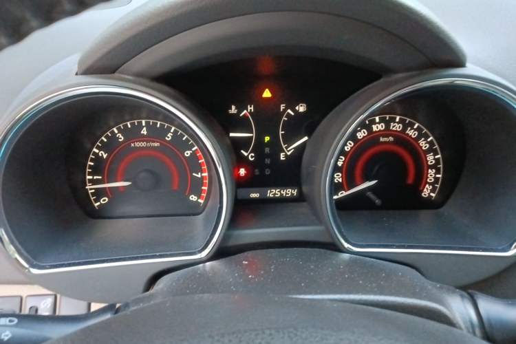 Used Toyota Highlander 2012 2.7L Two-Wheel Drive 7-Seater Luxury Edition Instrument Cluster