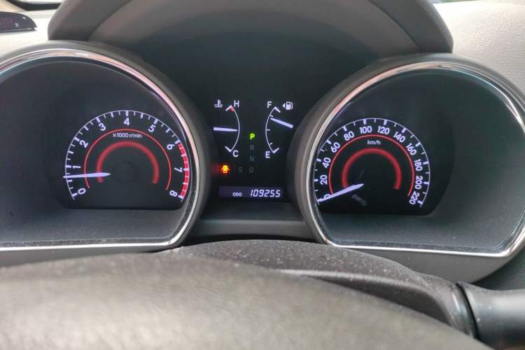 Used Toyota Highlander 2012 2.7L Two-Wheel Drive 7-Seater Elite Edition Instrument Cluster