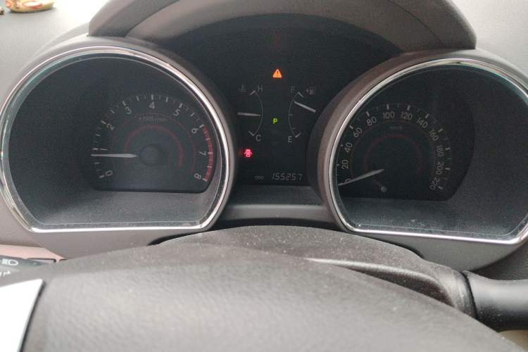 Used Toyota Highlander 2012 2.7L Two-Wheel Drive 7-Seater Luxury Edition Instrument Cluster