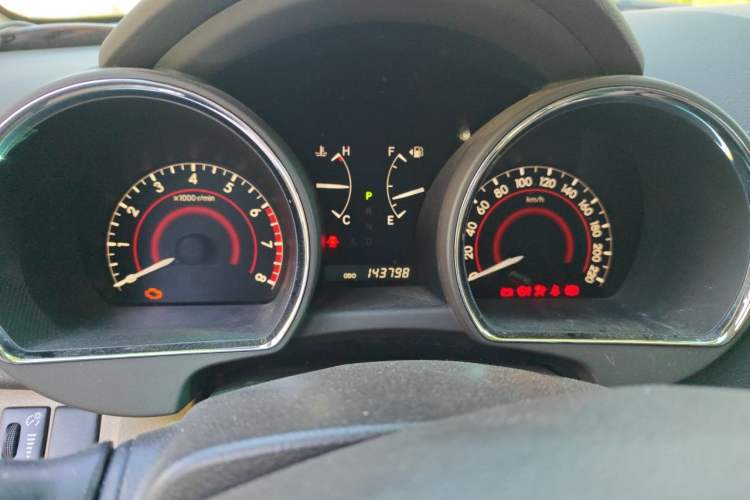 Used Toyota Highlander 2012 2.7L Two-Wheel Drive 7-Seater Luxury Edition Instrument Cluster