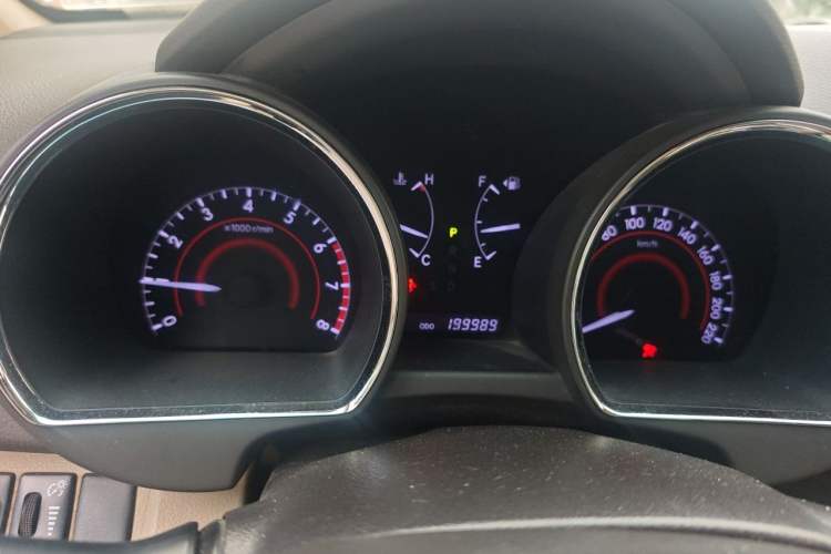 Used Toyota Highlander 2012 2.7L Two-Wheel Drive 7-Seater Elite Edition Instrument Cluster