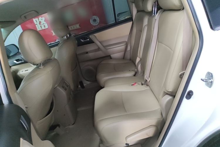 Used Toyota Highlander 2012 2.7L 2WD 5-Seater Elite Edition Left Rear Seat