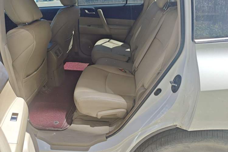 Used Toyota Highlander 2012 2.7L 2WD 5-Seater Elite Edition Left Rear Seat