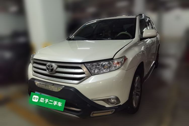 Used Toyota Highlander 2012 2.7L Two-Wheel Drive 5-Seater Sport Edition Guazi used car, China used car export, Used car for sale, Used cars, Cheapest cars for sale
